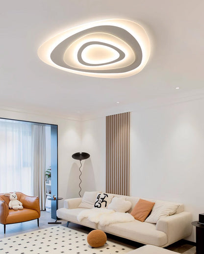 Diff Flat Triangle Flush Mount Ceiling Light-DF1100