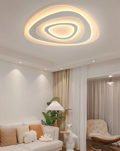 Diff Flat Triangle Flush Mount Ceiling Light-DF1100