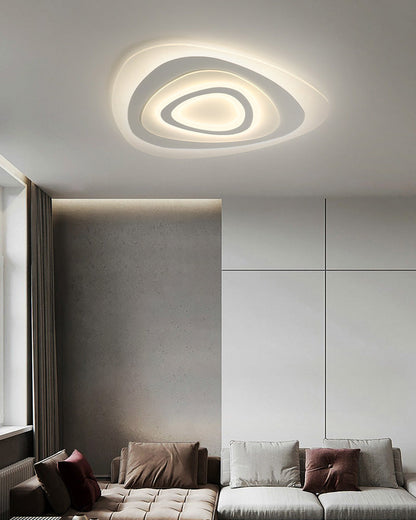 Diff Flat Triangle Flush Mount Ceiling Light-DF1100