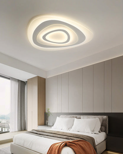 Diff Flat Triangle Flush Mount Ceiling Light-DF1100