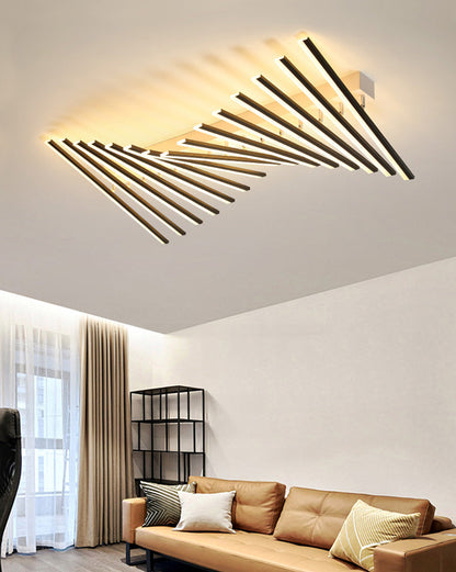 Diff Dimmable Custom Square Bar Ceiling Light with Remote-DF1106