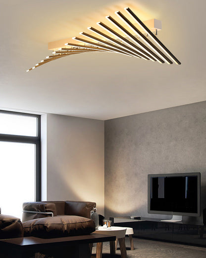 Diff Dimmable Custom Square Bar Ceiling Light with Remote-DF1106