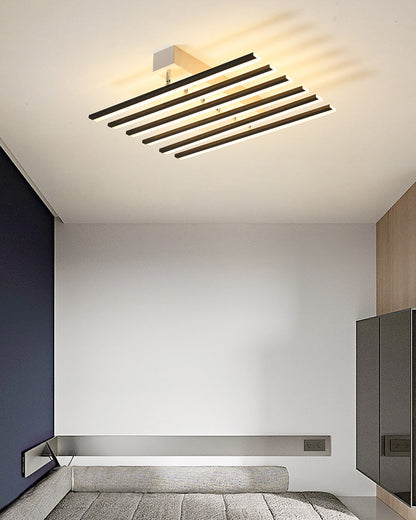 Diff Dimmable Custom Square Bar Ceiling Light with Remote-DF1106