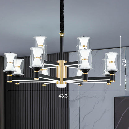 Diff Modern Pillar Candle Chandelier-DF2250