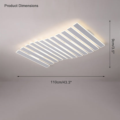 Diff Louver Rectangle Led Ceiling Light-DF1080