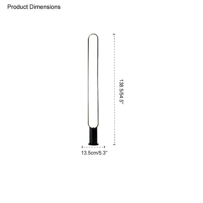 Diff Long Ring Pathway Light Outdoor Light-DF9016