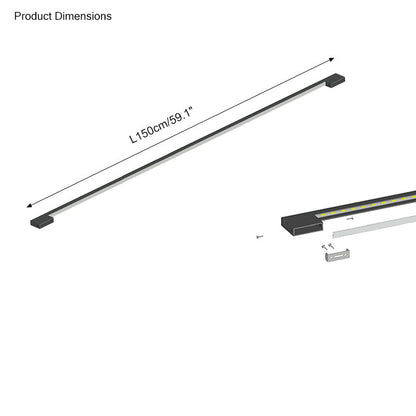 Diff Long Linear Stairwell Wall Sconce-DF6018