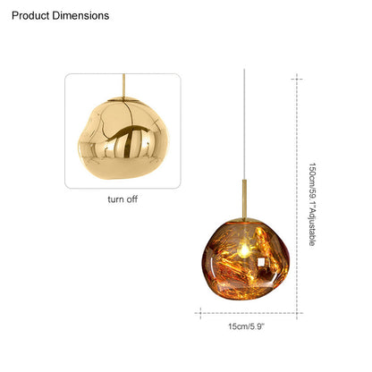 Diff Hanging Lava Melt Pendant Lamp-DF2043