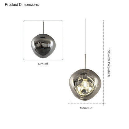 Diff Hanging Lava Melt Pendant Lamp-DF2043