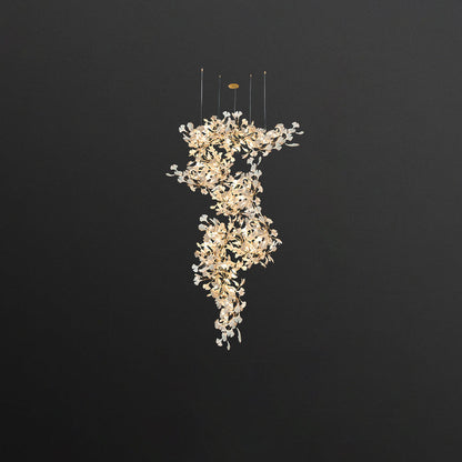 Diff Ginkgo Long Staircase Chandelier-DF2206