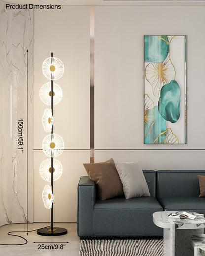 Diff Multi-light Dimmable Floor Lamp with Remote-DF7075