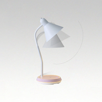Diff Dimmable Touch Flexible Gooseneck Desk Lamp with Wireless Charger-DF8044