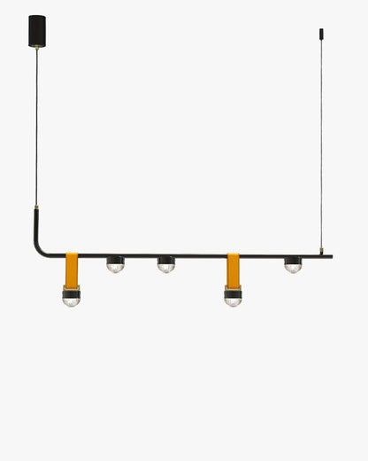 Diff Leather Linear Led Pendant Light-DF2286
