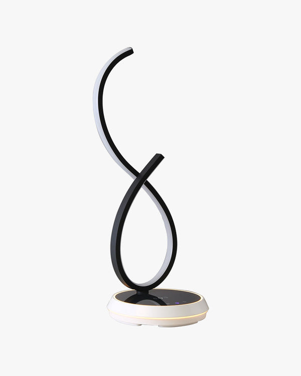 Diff Dimmable Infinity Sculptural Table Lamp with Wireless Charger-DF8043