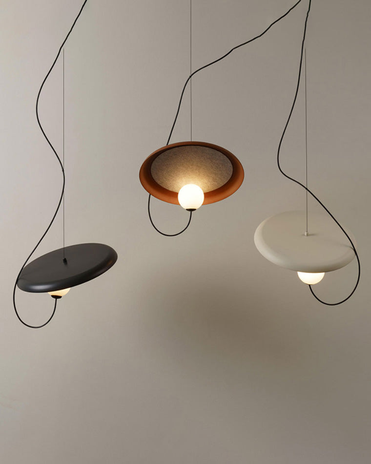 Diff Acoustic Disc Pendant Light-DF2080