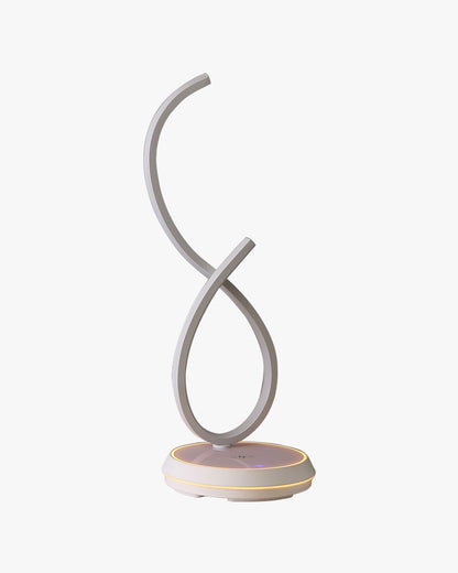 Diff Dimmable Infinity Sculptural Table Lamp with Wireless Charger-DF8043