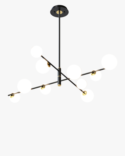 Diff Frosted Glass Globe Chandelier-DF2291