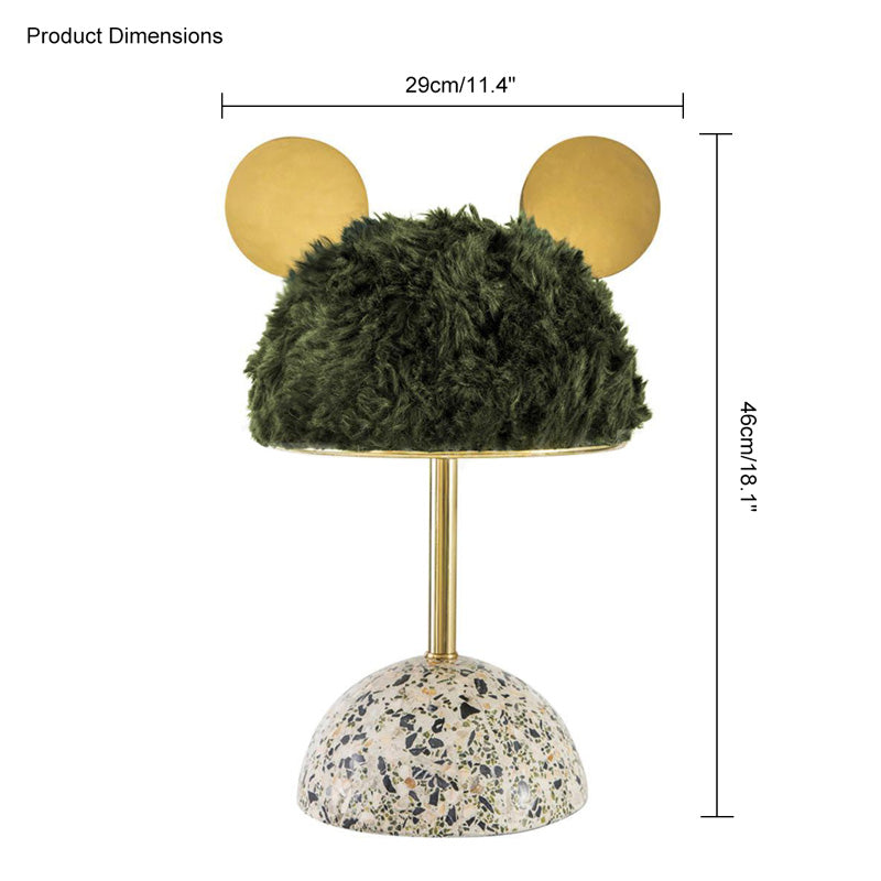 Diff Cute Mickey/Minnie Terrazzo Table Lamp for Children-DF8017