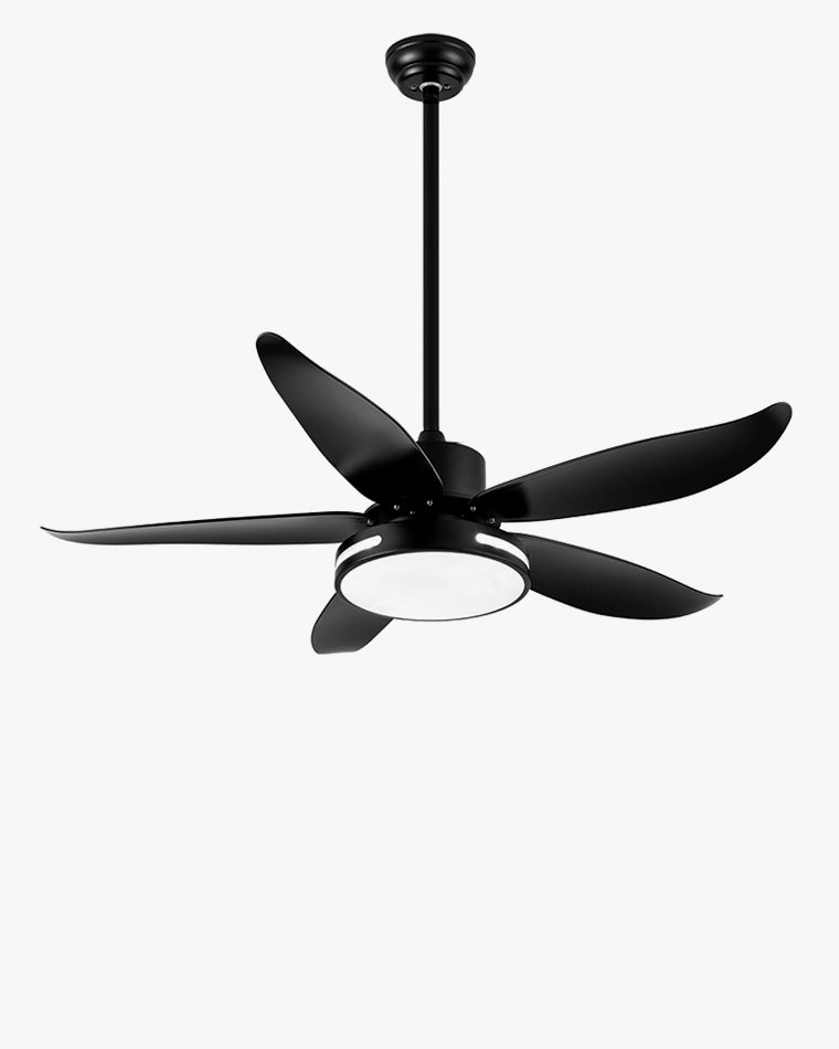 Diff 48" Reversible Quiet Ceiling Fan with Dimmable Light-DF5000