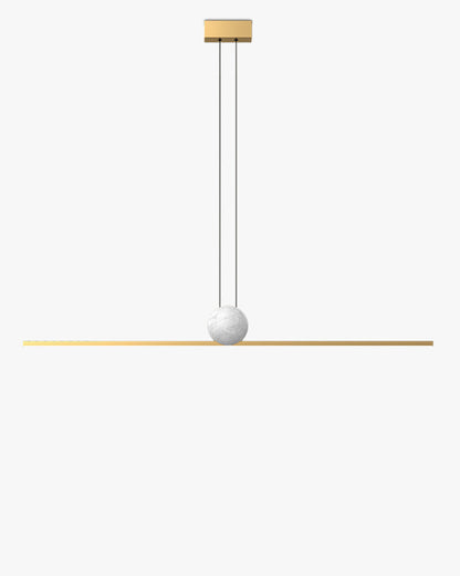 Diff Marble Linear Pendant Light-DF2329