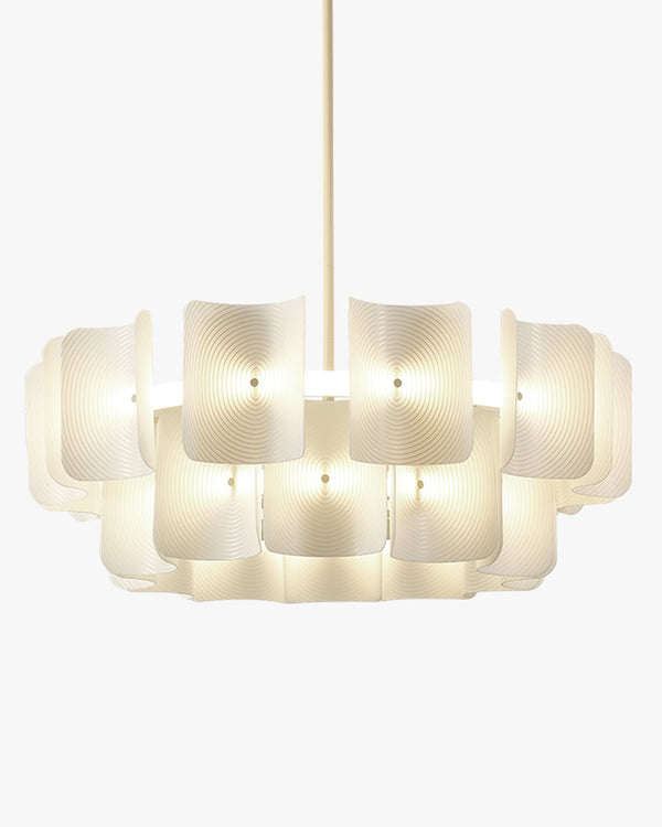 Diff White Tiered Acrylic Chandelier-DF2314