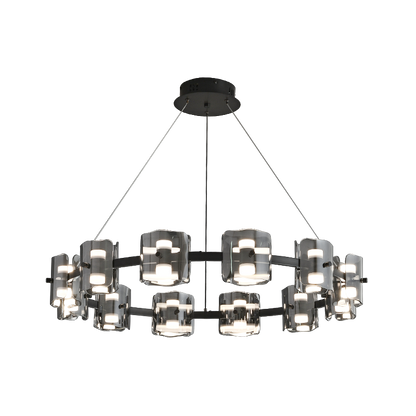 Diff Circular Glass Chandelier-DF2218