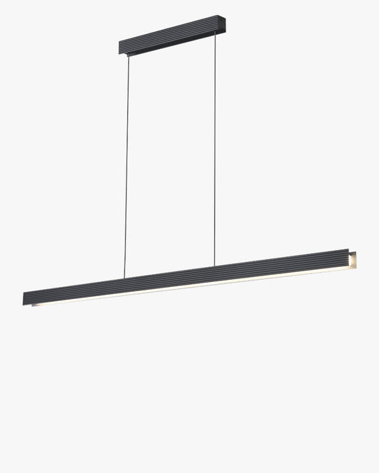 Diff Contemporary Black Linear Led Pendant Light-DF2281