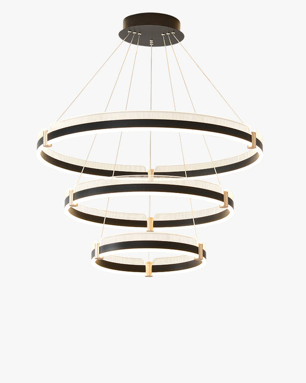 Diff Tiered Circular Led Chandelier-DF2276