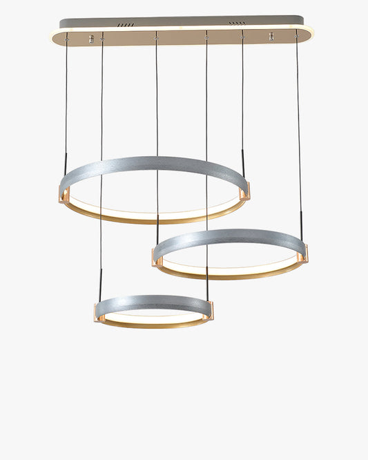 Diff Grey Circular Led Chandelier-DF2270