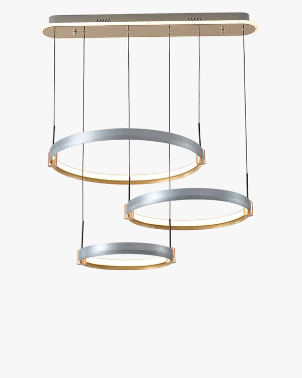 Diff Grey Circular Led Chandelier-DF2270