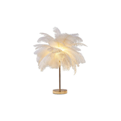 Diff Tree Feather Table Lamp-DF8037