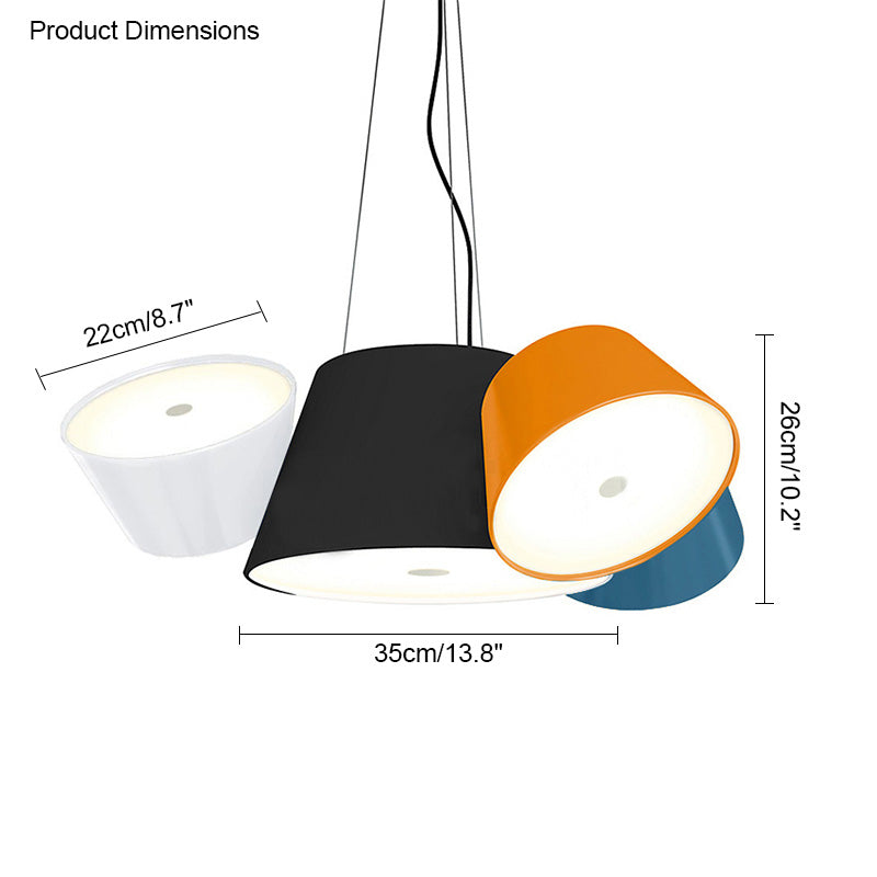 Diff Tom-Tom Drums Chandelier-DF2144