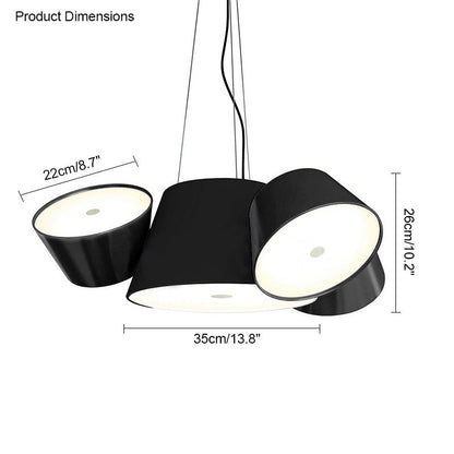 Diff Tom-Tom Drums Chandelier-DF2144
