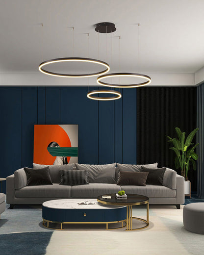 Diff Wireless 3 LED Ring Chandelier-DF2003