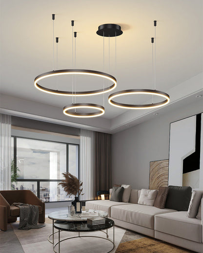 Diff Wireless 3 LED Ring Chandelier-DF2003
