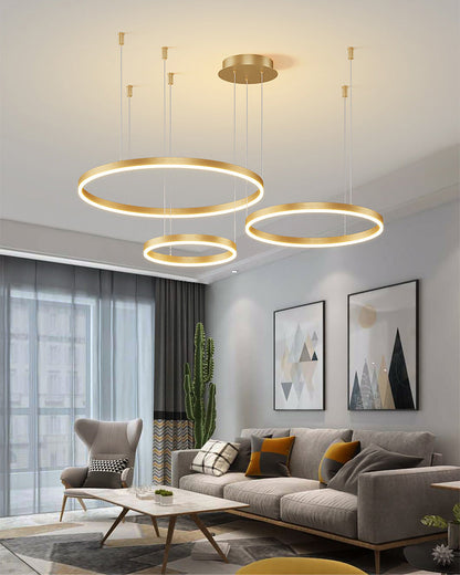 Diff Wireless 3 LED Ring Chandelier-DF2003