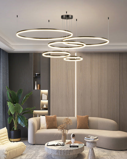 Diff Wireless 3 LED Ring Chandelier-DF2003