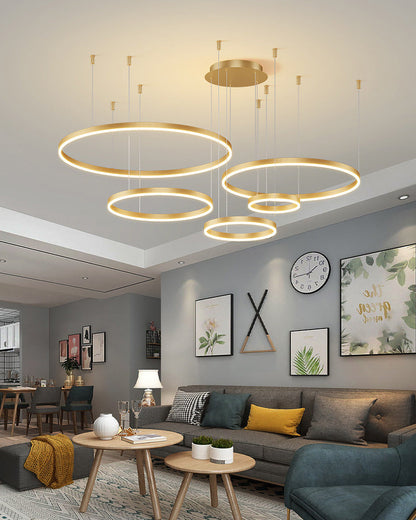 Diff Wireless 3 LED Ring Chandelier-DF2003
