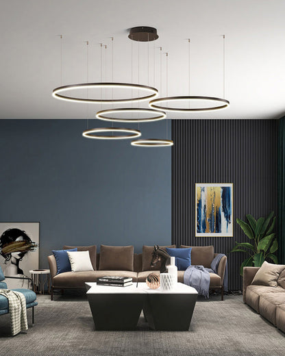 Diff Wireless 3 LED Ring Chandelier-DF2003
