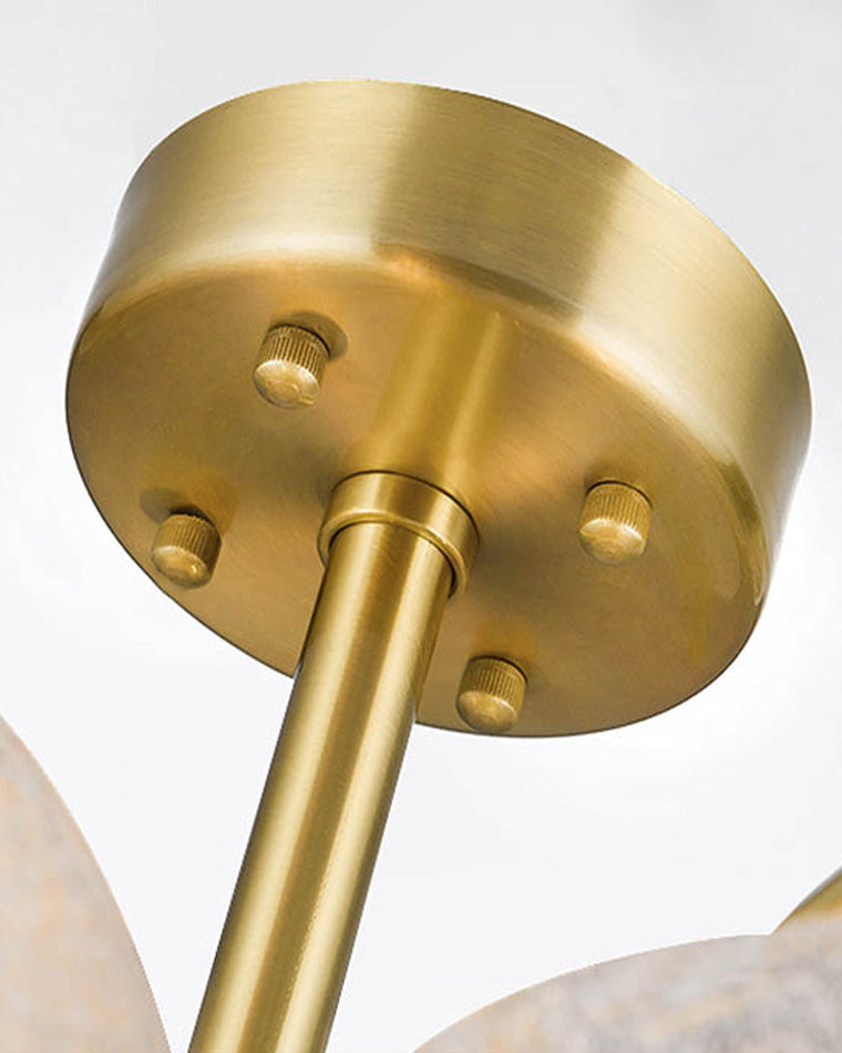 Diff Tiered Textured Glass Cloud Chandelier-DF2005