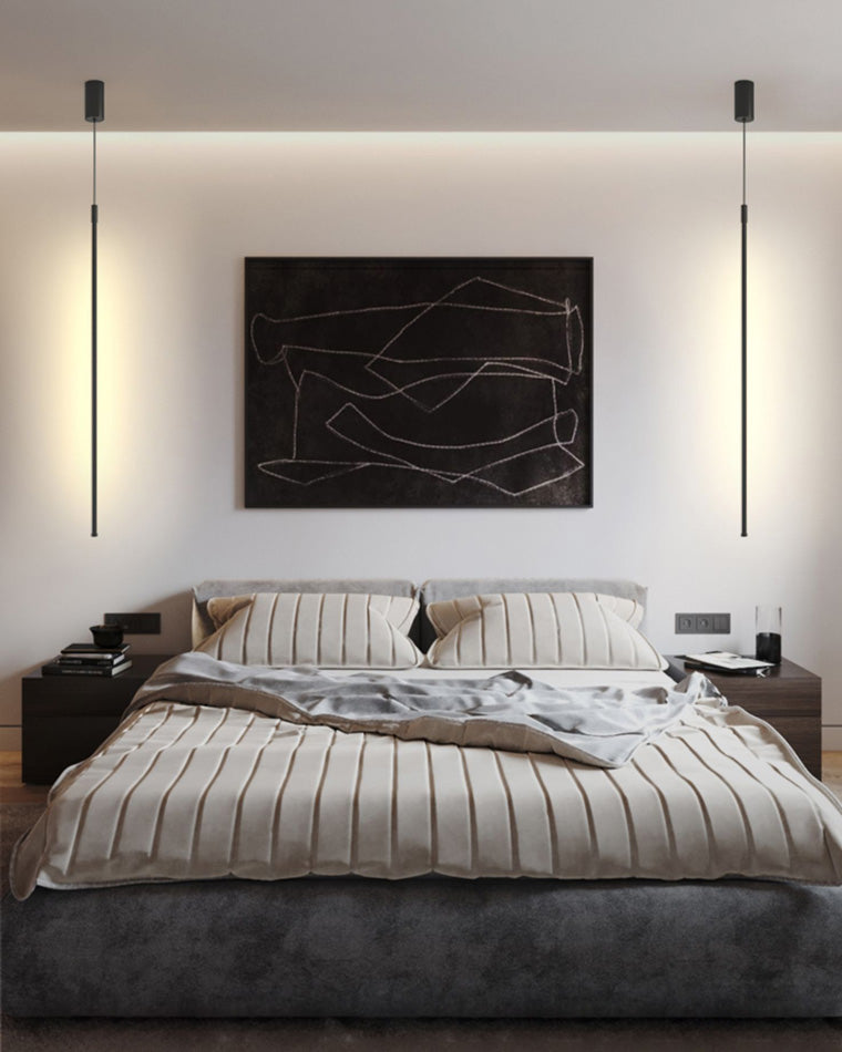 Diff Single Tube Pendant Light for Bedroom-DF2007