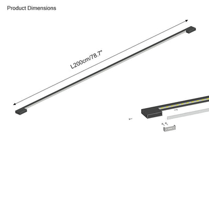 Diff Long Linear Stairwell Wall Sconce-DF6018