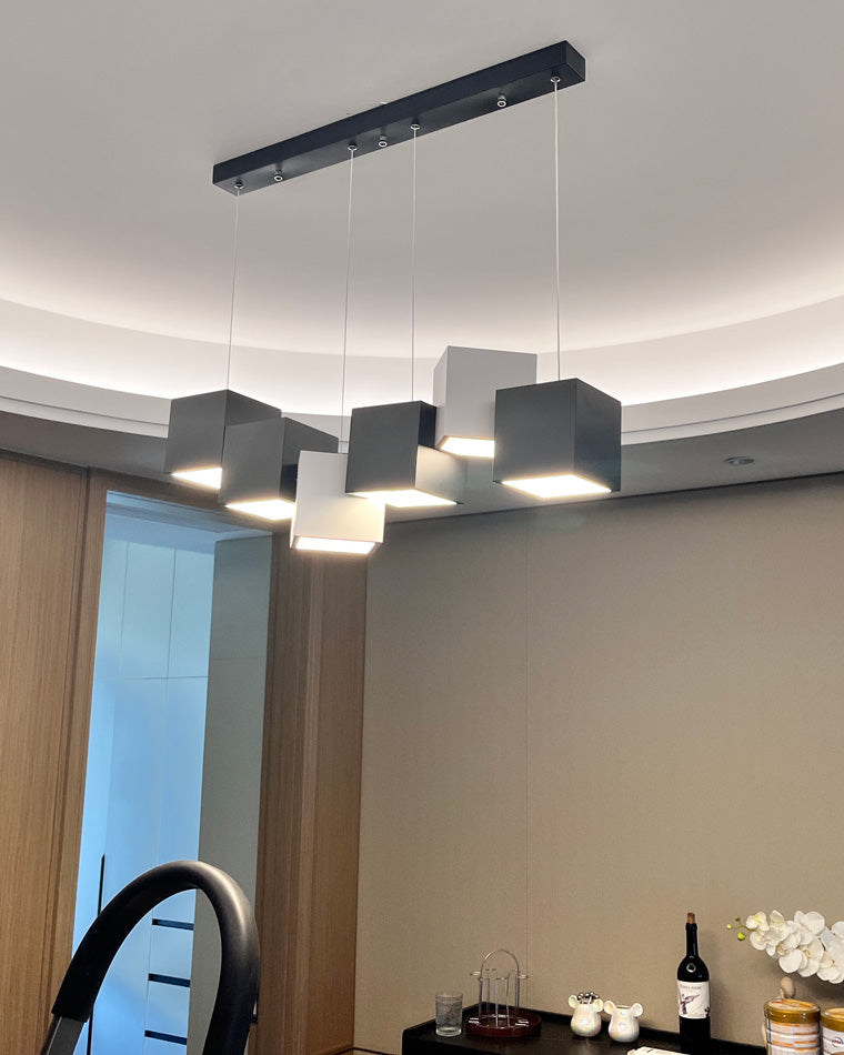 Diff Cube Linear Pendant Light-DF2013