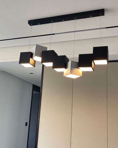 Diff Cube Linear Pendant Light-DF2013