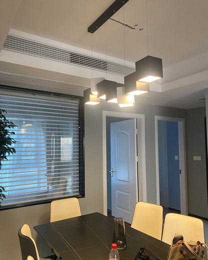 Diff Cube Linear Pendant Light-DF2013