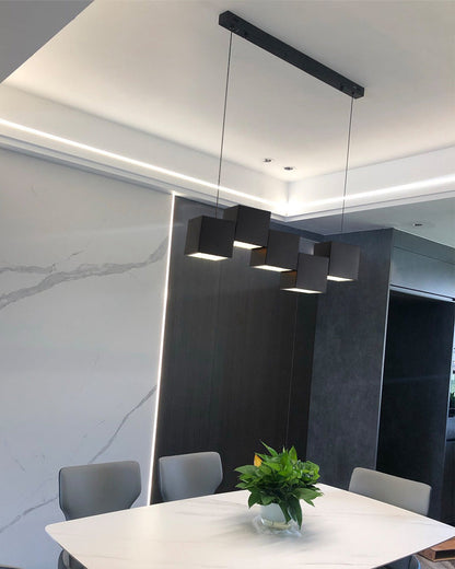 Diff Cube Linear Pendant Light-DF2013