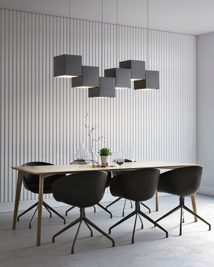 Diff Cube Linear Pendant Light-DF2013