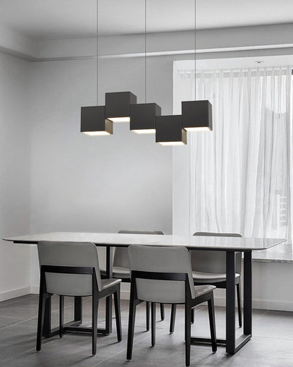Diff Cube Linear Pendant Light-DF2013