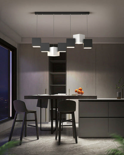 Diff Cube Linear Pendant Light-DF2013