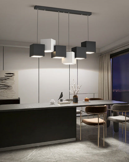 Diff Cube Linear Pendant Light-DF2013